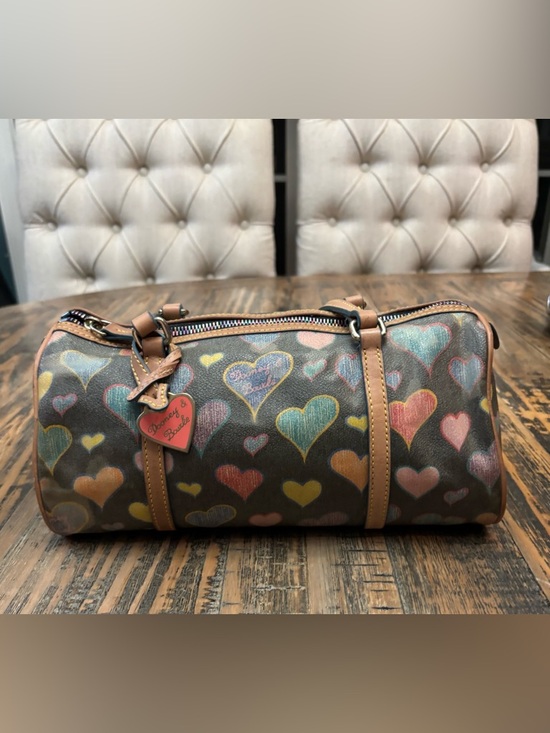 Dooney & Bourke Handbags - Dooney & Bourke Crayon Doodle Barrel Bag